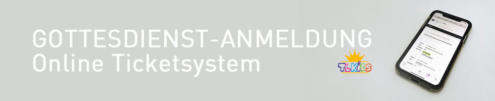 Online Anmeldung zum TL Kids Gottesdienst